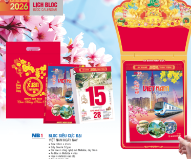 Catalogue 1 Lịch Tết 2026